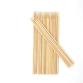 Wholesale Eco-friendly Disposable Natural Round/Pointed Fruit BBQ Bamboo Round Skewers